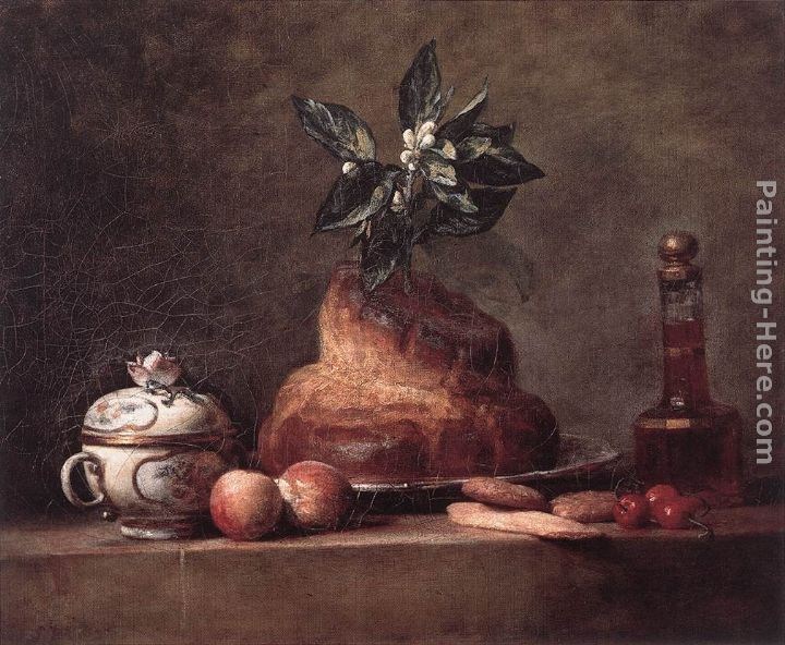 Jean Baptiste Simeon Chardin La Brioche